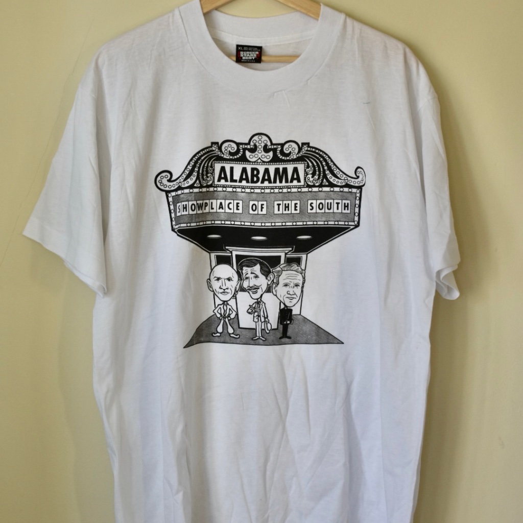 Vintage 80s Alabama Theatre Showplace Of The South Tee
